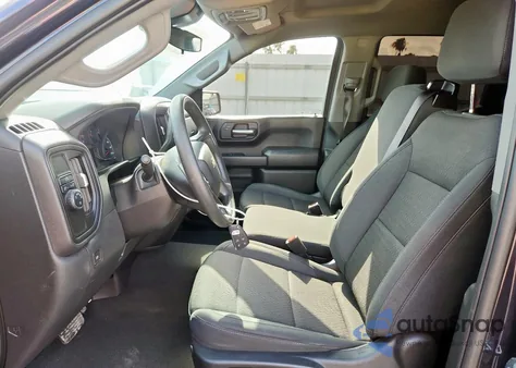 2023 Chevrolet Silverado C1500 Custom из США, поврежденный, VIN 3GCPABEK1PG165529